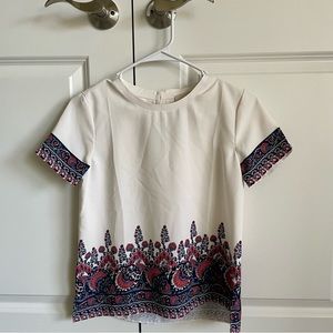 LOFT Short Sleeve Blouse XXSP